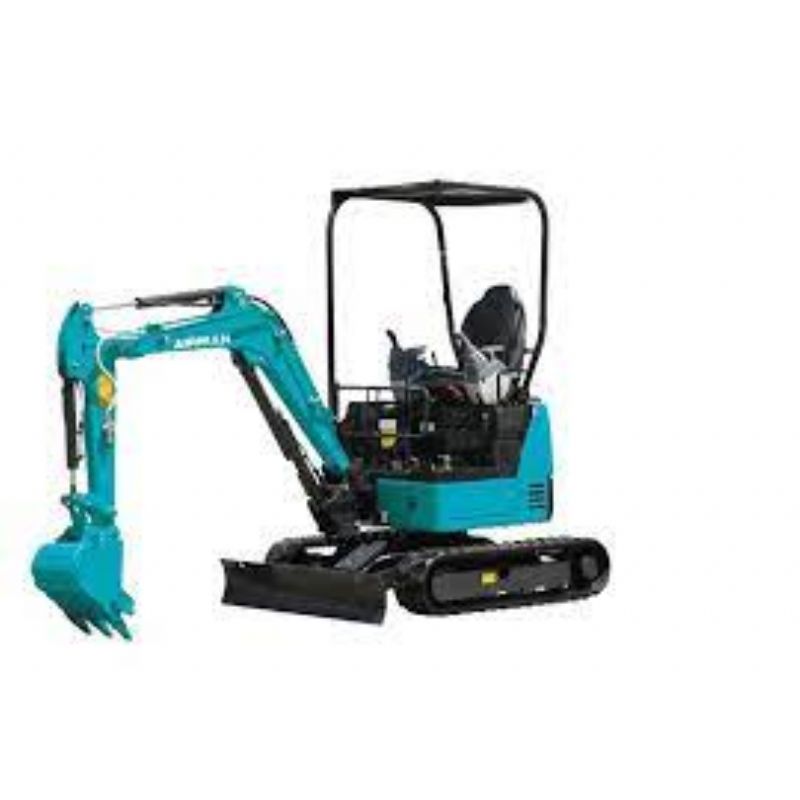 MINIESCAVATORE  AIRMAN AX19-U7  GOMMA