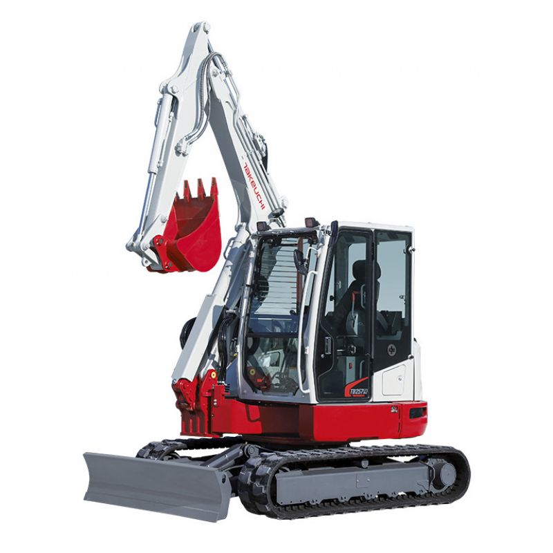 MINIESCAVATORE TAKEUCHI TB 138 FR GOMMA