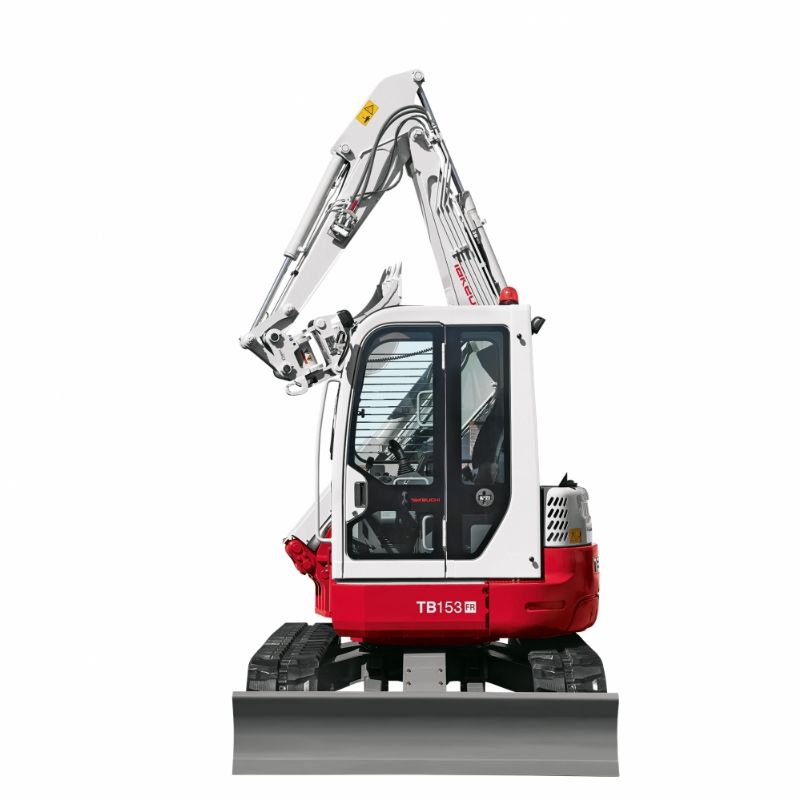 MINIESCAVATORE  TAKEUCHI TB 153 FR  GOMMA